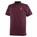 Liverpool Crest Pique pl burgundy