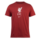Liverpool Crest T-Shirt piros