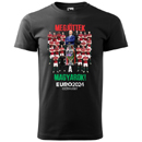 EURO 2024 magyar gyerek T-Shirt fekete