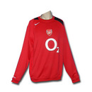 Arsenal LS Crew Top red