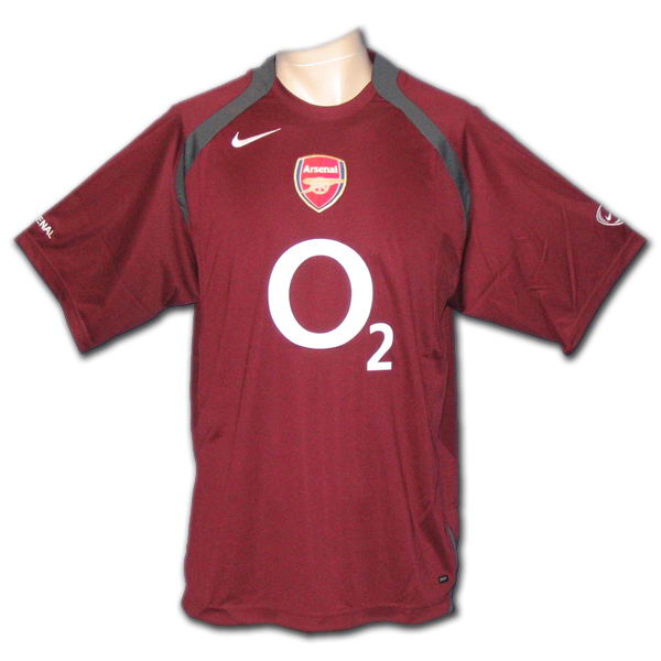 Arsenal SS Dri Fit Top 05-06 brry-gry