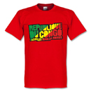 Congo Republic Logo Tee red