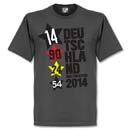 Germany Winners 4 Star Tee grey