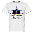 Barcelona 5 Star European Winners Tee Barcelona 5 Star European Winners Tee