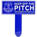 Everton Keep Off The Pitch Garden Sign