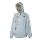 Tiempo 10R Full Zip Hooded Top wht