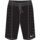 Padded Goalie Short blk