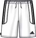 Squadra II Short wht blk