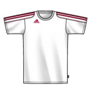 Squadra II Jersey wht rd