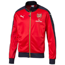 Arsenal Stadium Jacket red navy