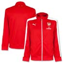 Arsenal T7 Anthem Jacket with Sponsor red