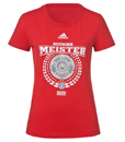 Bayern Mnchen Deutscher Meister Lady Tee piros