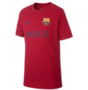 Barcelona Core Match Junior Tee berry