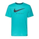 Barcelona Dry TR Ground junior Tee green