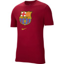 Barcelona Evergreen Crest Tee berry Barcelona Evergreen Crest Tee berry