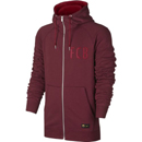 Barcelona Authentic Full Zip kapucnis fels