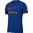 Barcelona Larrge Swoosh T-Shirt