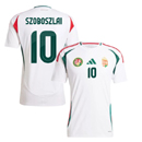 Hungary Away Jersey 24 Szoboszlai