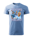 Haaland Montage Tee blue