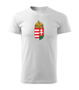 Hungary Crest Tee white