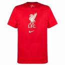 Liverpool Evergreen Crest Tee red
