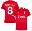 Liverpool Home Junior Jersey 23-24 Szoboszlai