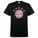 Bayern München Logo Tee black