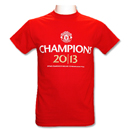 Manchester United Champions 2013 Tee