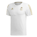 Real Madrid Tee white gold