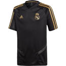 Real Madrid Junior Training Jersey black gold Real Madrid Junior Training Jersey black gold
