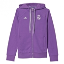 Real Madrid 3S Hooded Top W prpl