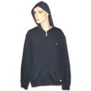 Hooded Full Zip Top nvy