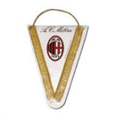 AC Milan Large Pennant wht