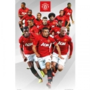 Manchester United jtkosok poszter