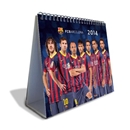 Barcelona Desktop Calendar 2014